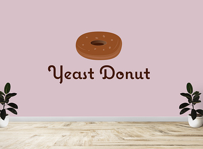 Yeast Donut Food Logo american beef big bread burger cafe cheese cheeseburger classic cooking delicious design eat fast fastfood food hamburger icon logo logotype