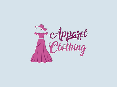 Apparel Clothing Logo apparel beauty woman boutique button clothes cloth brand clothing clothing love clothing store dressed dressmaker fashion fashion show garment clothes garments girl handmade hanger label line logo template