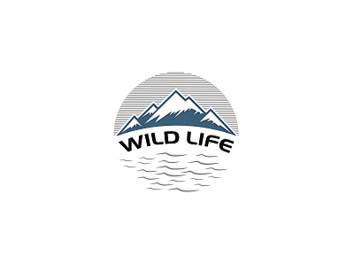 Wild Life Logo adventure adventure logo backpack badge badges camp climbing logo emblem expedition explore journey logo mountain mountain badge mountain logo mountains nature outdoor retro retro badge