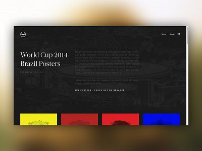 Website Update football poster posters semplice website world cup