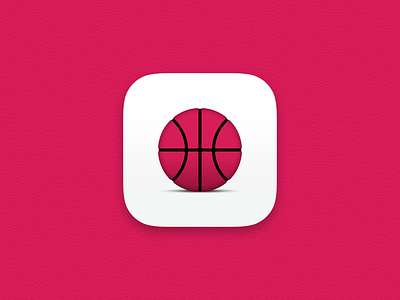 005 - App Icon app basketball design dribbble icon ios mobile user interface