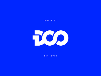 052 - Daily UI Logo 100 clean daily days design interface logo minimal ui user ux web