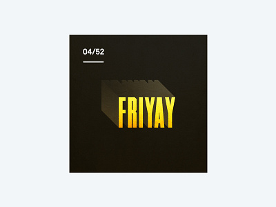 Weekly Mixtape - 04 Friyay