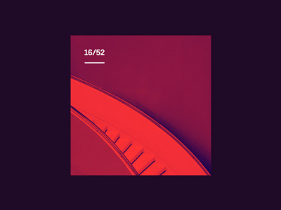 Weekly Mixtape - 16 Turn clean cover design minimal mixtape music simple typography weekly