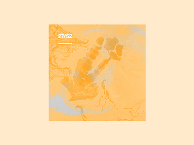 Weekly Mixtape - 27 Cool clean cover design minimal mixtape music simple typography weekly