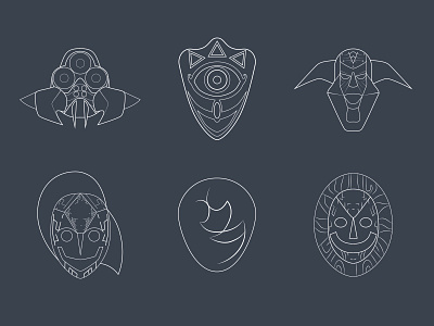 Majora's Masks - Round 1 illustrator video games zelda