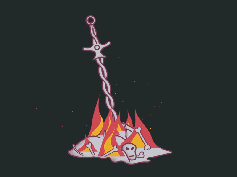 Dark Souls Bonfire Lit