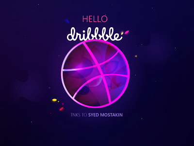 Hello Dribbble debut design first post firstshot hellodribbble helloworld illustration ui vector