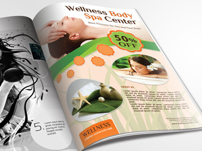 Wellness and Spa Flyer