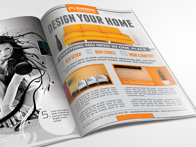 Interior Design Flyer