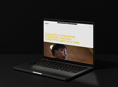Ocular — Website Design branding design design studio digital graphic design typography ui web design website