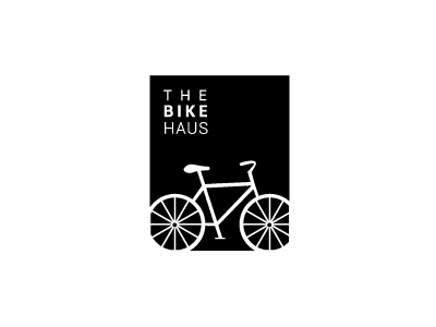 The Bike Haus Logo bicycle branding logo