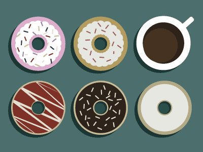 Coffee & Donuts - Texas Tech AGA Poster