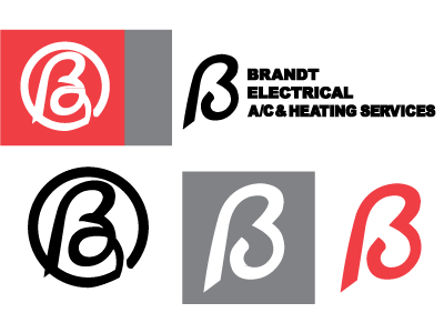 Logos for Electric Company branding electrical hvac logo logotype monogram symbol