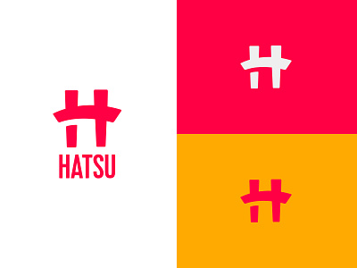 HATSU arch design h logo logo design logo mark minimal minimal logo minimalist