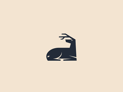 ANTELOPE animal antelope deer deer logo illustration logo logo design logo mark minimal minimal logo minimalist nature