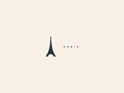 PARIS MINIMAL clean eiffel eiffel tower eiffeltower france minimal minimal logo minimalist modern neat paris parish parisian tour eiffel
