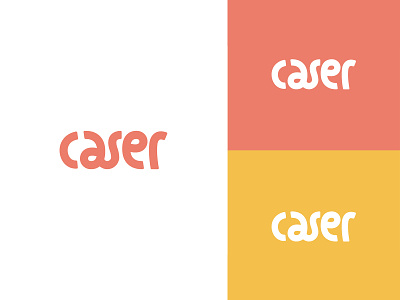 Caser Typography Logo