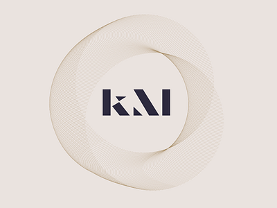 KAI beauty blend branding creme design elegant illustration kai logo logo desig logo design logo mark luxury minimal minimal logo minimalist pattern