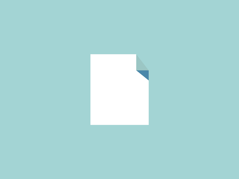 Envelope (GIF) after effects animation flat fold gif paper transition