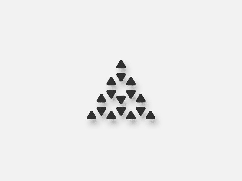 Deltas & Delays after effects alt j animation gif loop triangles