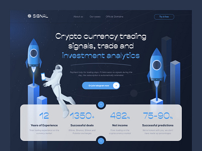 Crypto currency trading signals