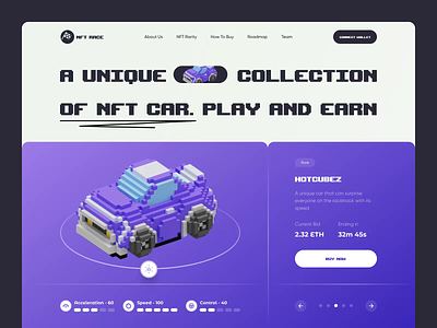 Voxel NFT - available for sale animation binance bitcoin clean coin crypto crypto exchange crypto wallet cryptocurrency design finance inspiration interface landing landing page minimalist nft nft art web design website