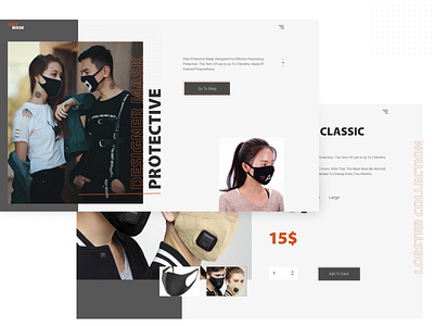 Designer Protective Mask Web Design web design webdesign