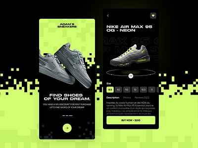 Shoes store - App concept app clothes design follow graphic design shoes ui uiux website