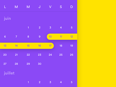 Locomotik Calendar app calendar color dropshadow ios mobileapp shadow