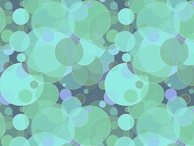 Vector seamless pattern with transparent circles