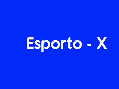 Esporto X : Transforming your brand esporto x esporto x brand identity esporto x branding esporto x logo logo mountwoods mountwoodsstudio