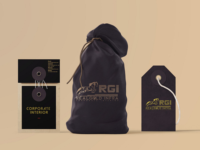 RGI Packaging Design mountwoods mountwoodsstudio realgoldinfra rgi brand identity rgi packaging design