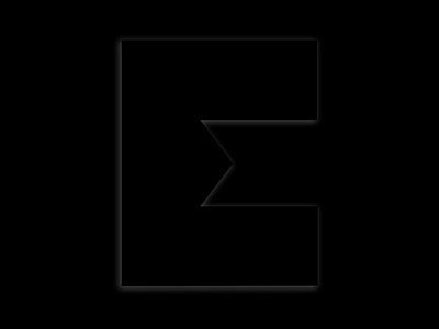 36 Days Of Type - Letter E 36daysoftype brandidentity branding colortheory design emporio armani graphics inspiration mount woods studio mountwoods mountwoodstudio shapes typeface typography