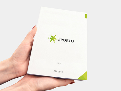 Eporto Book Design branding eporto logo mount woods mount woods studio