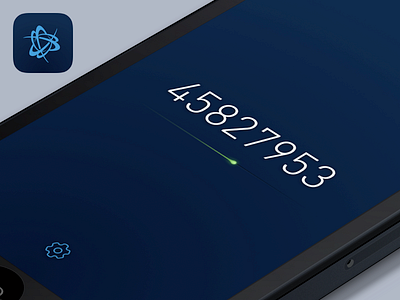 Blizzard Authenticator for iOS 7 Concept authenticator blizzard blue concept ios7 soon