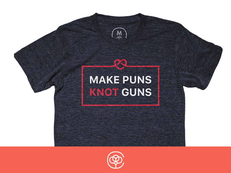 Make Puns Knot Guns bureau cotton guns knot make puns shirt