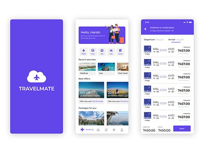 Travelmate app design figma figmadesign mobile ui product design typography ui ux vector