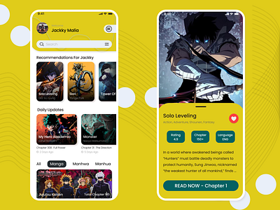 Comic Apps comic comic art comic book comics design indonesia landing page logo ui ux