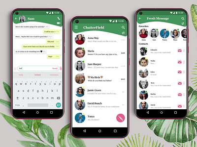Chatterfield -Messaging App Case Study- android app android app design appdesign branding branding design chat chat app chatting message message app messaging app mobile ui mobileapp mockup mockup design ui uidesign uielements uiux uiuxdesign