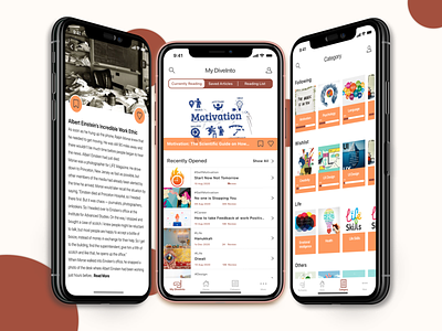 DiveInto  -Educational Mobile App Project