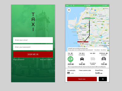 taxi booking app mobile app design product design taxi booking taxi booking app user experience user interface design