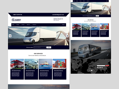 Transport Agency Web Page Design