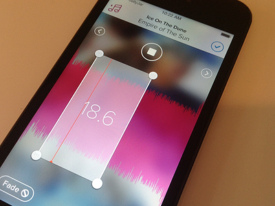 iPhone - Ringtones App Reskin app apple audio flat ios7 iphone