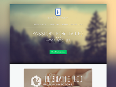Website Redesign For My Church