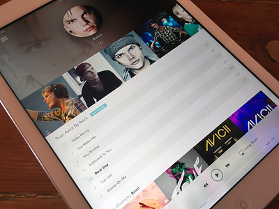 iPad Media Player For "..." Client apple ios ipad media music player retina