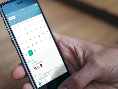 Calendar Revision For iOS App app apple calendar ios iphone retina