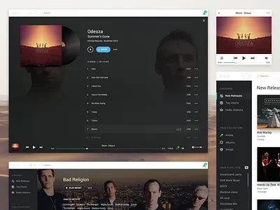 Spotify - As I Would Want It (Personally) app interface makeitbetter music spotify ui ux web