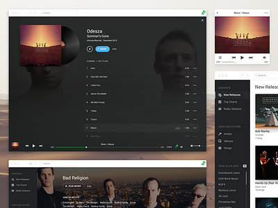Spotify - As I Would Want It (Personally) app interface makeitbetter music spotify ui ux web