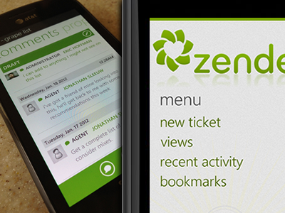 Zendesk For Windows Phone is LIVE!! helpdesk list mobile windows zendesk